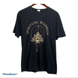 Port & Company Spiritual Warrior T Shirt. Size M